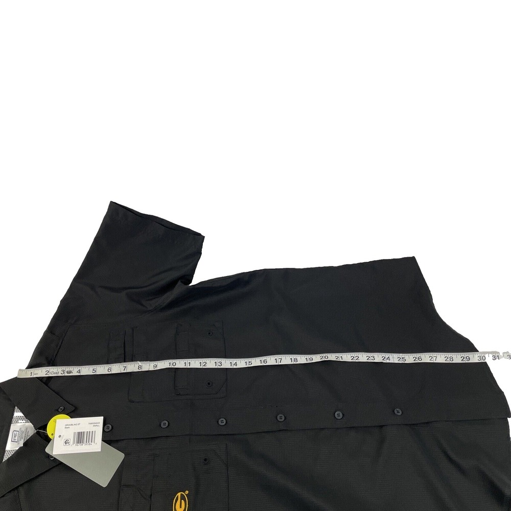 New Mens Pro Edge Grambling State Tigers Fishing Vented Shirt Sz S NWT - Picture 9 of 10